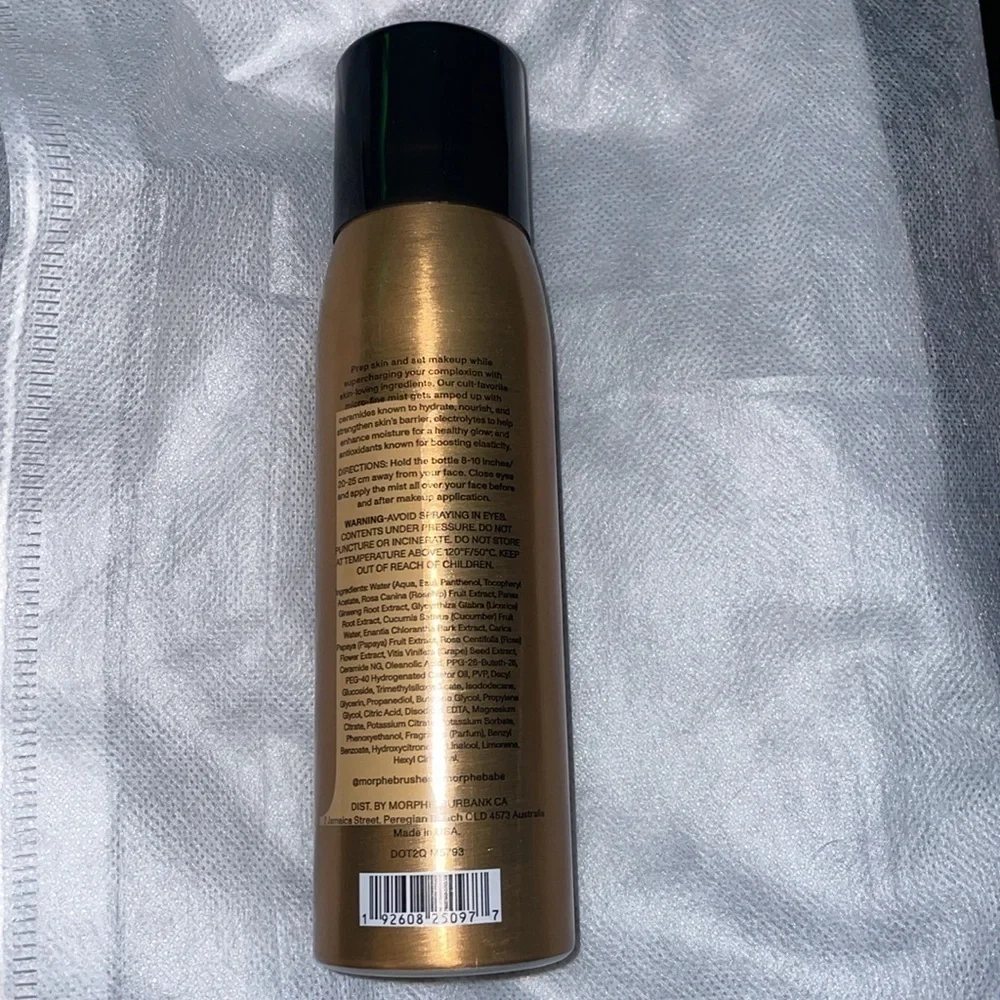 Morphe continuous prep and set mist